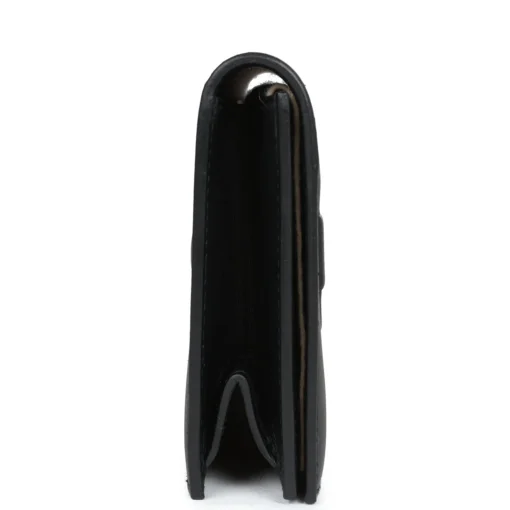 Hermès Shadow Kelly Cut Black Swift Calfskin - Image 2