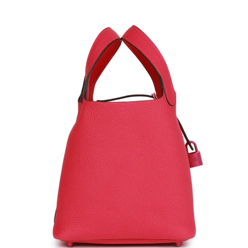 Hermès Monochrome Picotin 18 Rose Mexico - Image 2