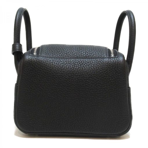 Hermès Mini Lindy Clemence Rose - Image 6
