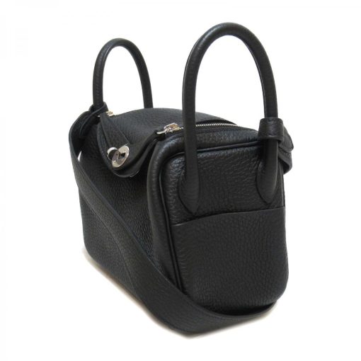 Hermès Mini Lindy Clemence Rose - Image 7