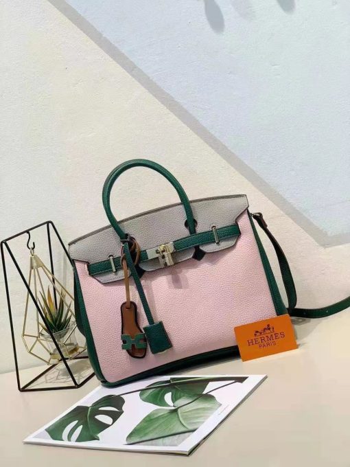 Hermes Birkin 'Tri-Color 30' Bag - Image 6