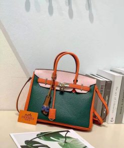 Hermes Birkin 'Tri-Color 30' Bag