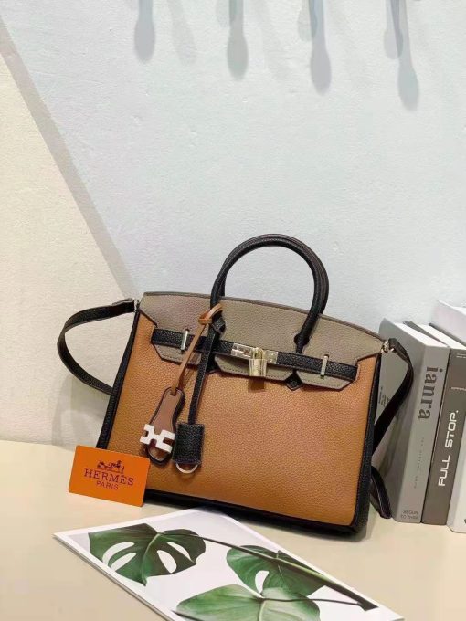 Hermes Birkin 'Tri-Color 30' Bag - Image 4