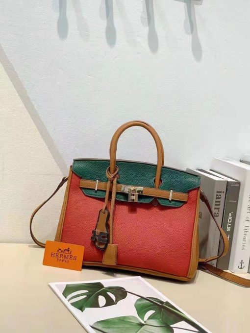 Hermes Birkin 'Tri-Color 30' Bag - Image 5