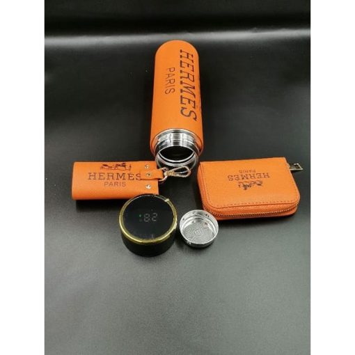 Hermes 3in1 card holder key holder smart LED temperature display Thermos - Image 3