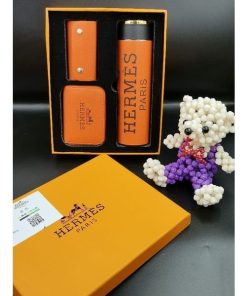 Hermes 3in1 card holder key holder smart LED temperature display Thermos