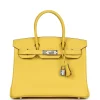 Hermes birkin 30 Jaune de Naples