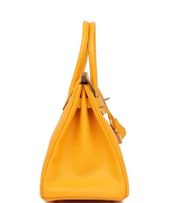 Hermès Birkin 30 Jaune D'or Epsom Gold Hardware