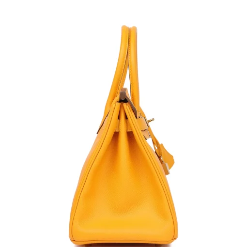 Hermès Birkin 30 Jaune D'or Epsom Gold Hardware