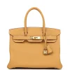 Hermès Birkin 30 Natural Sable Togo Gold Hardware