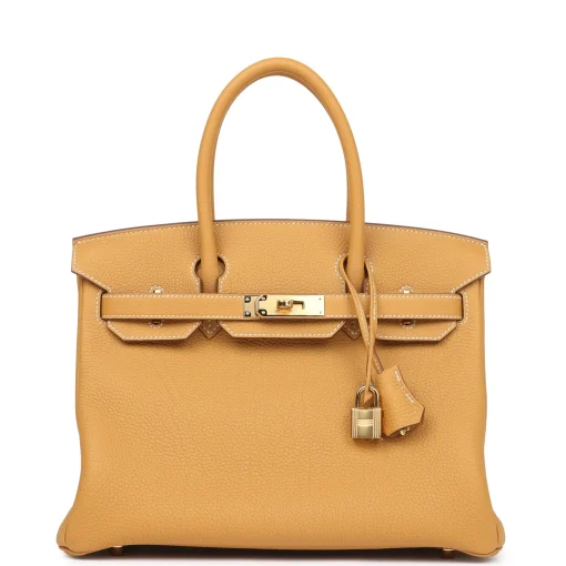 Hermès Birkin 30 Natural Sable Togo Gold Hardware