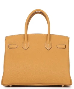 Hermès Birkin 30 Natural Sable Togo Gold Hardware