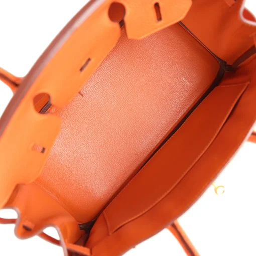 Hermès Birkin 30 Orange Togo Gold Hardware