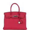 Hermès Birkin 30 Framboise Togo Palladium Hardware