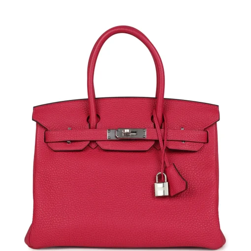 Hermès Birkin 30 Framboise Togo Palladium Hardware