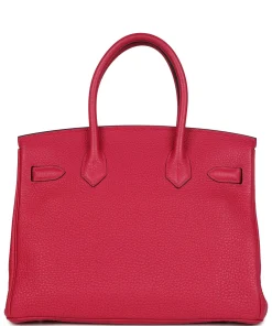 Hermès Birkin 30 Framboise Togo Palladium Hardware