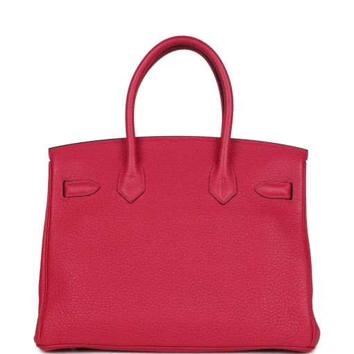 Hermès Birkin 30 Framboise Togo Palladium Hardware
