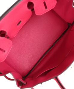 Hermès Birkin 30 Framboise Togo Palladium Hardware